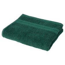 F&F Home Dark Green 100% Cotton Low Twist Hand Towel