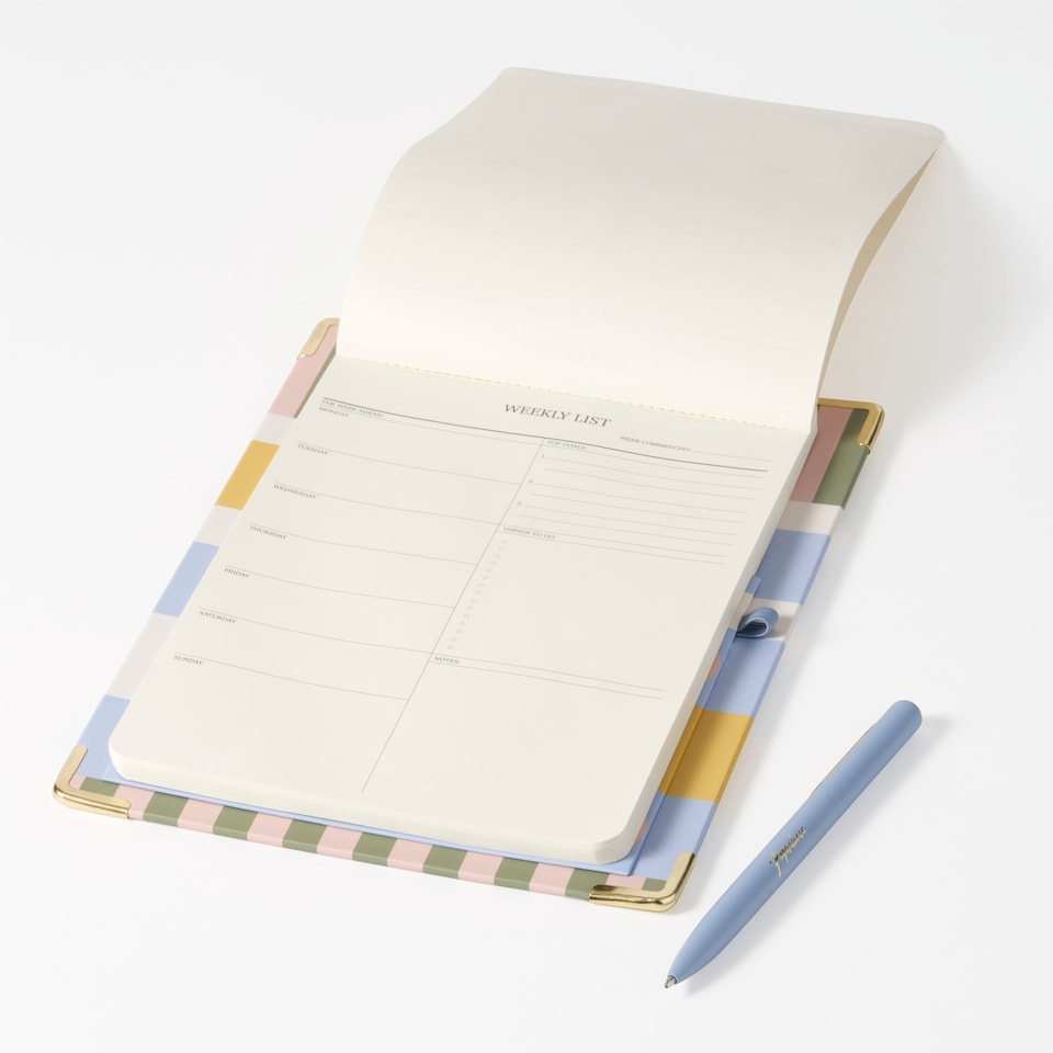 image 1 of Paperchase A5 Clipboard with List Pad & Pen