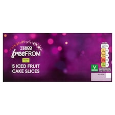 Tesco Free From Iced Fruit Slices 225g