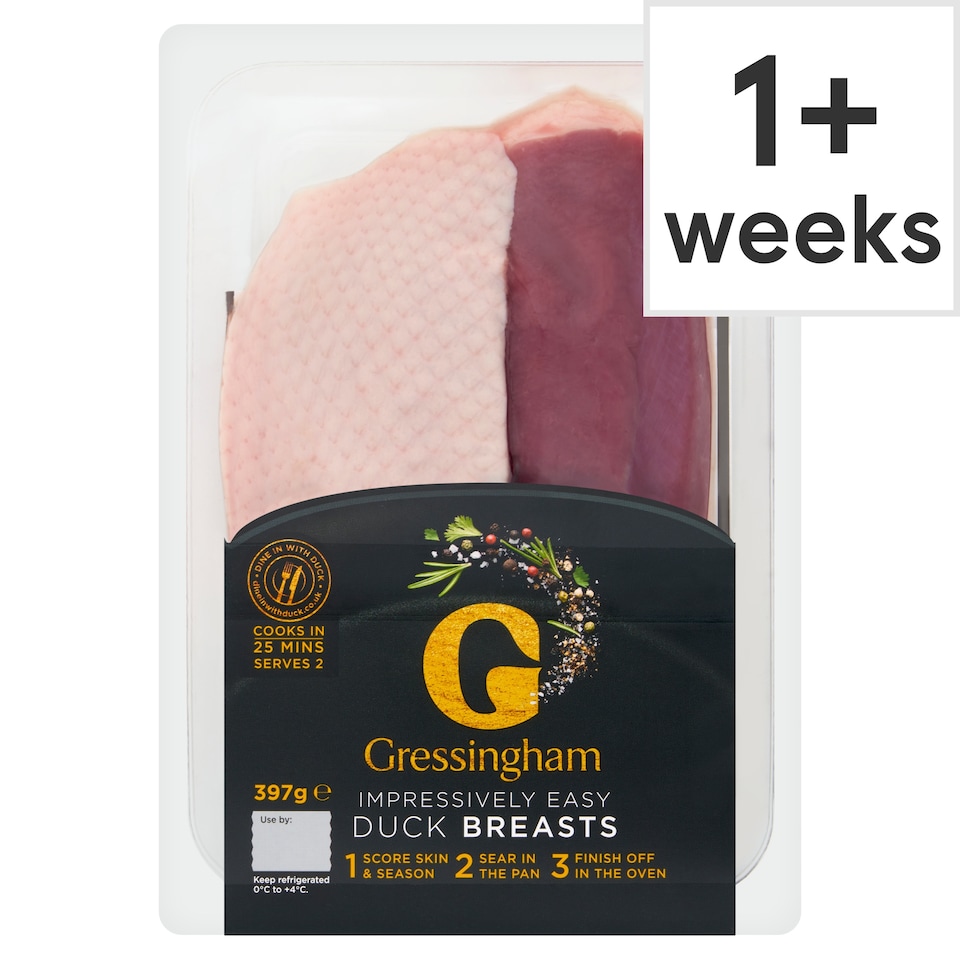 Gressingham Duck Breast Fillets 397G