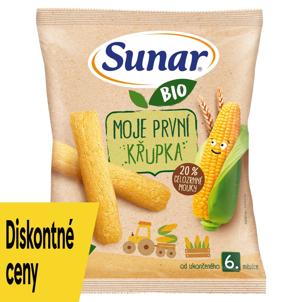 obrázok 1 z Sunar BIO moja prvá detská chrumka 6m+, 25 g