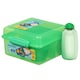 image 1 of Sistema Green Lunch Box Cube Max 2L with Itsy Bonus Water Bottle 380ml