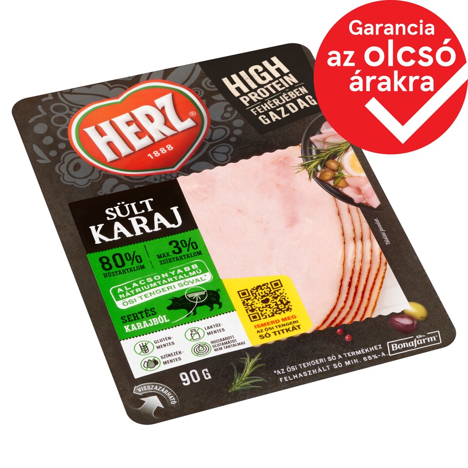 HERZ Sliced Roasted Pork Chop 90 g