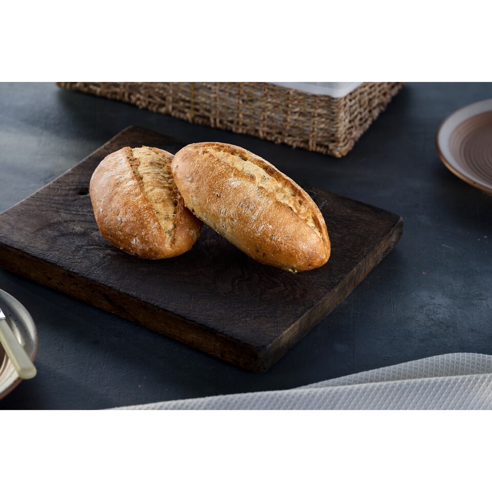 Obrázek 1 pro produkt Tesco Finest Špaldová bageta z kamenné pece 80g