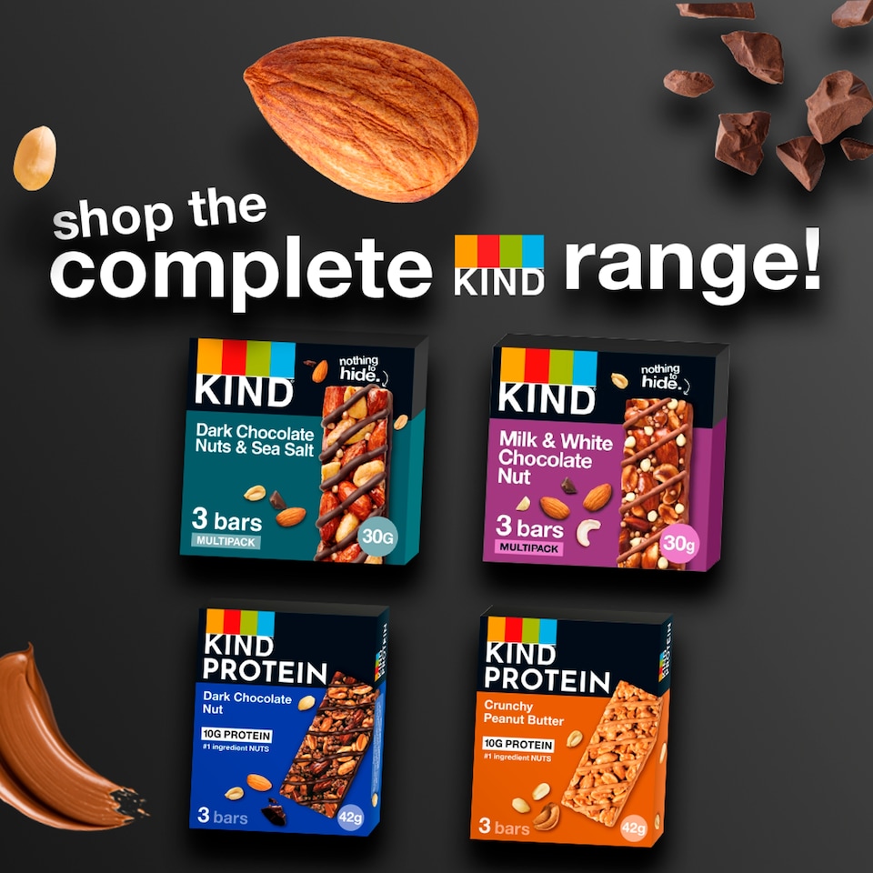 image 1 of KIND Peanut Butter & Dark Chocolate cereal Bars 3x30g
