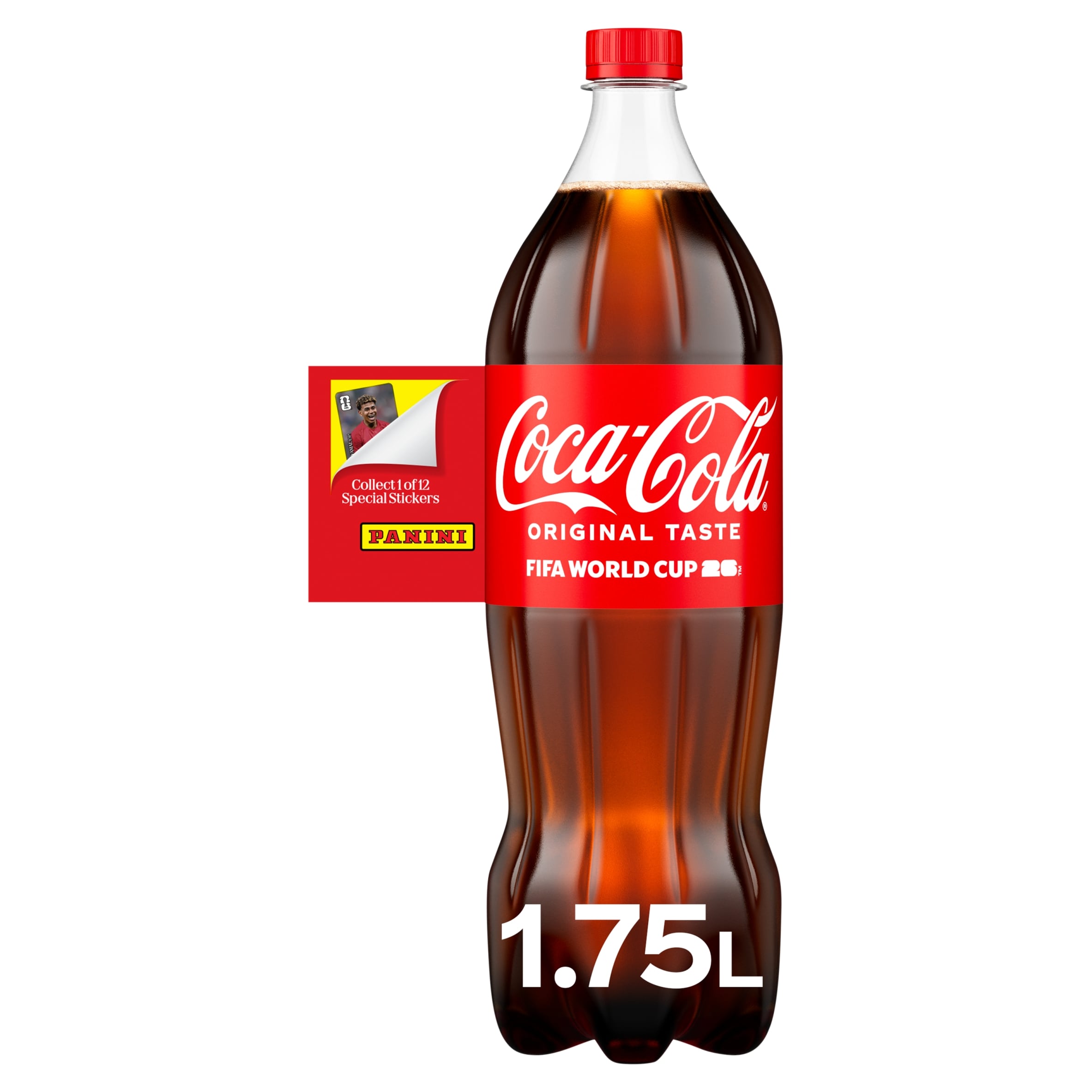 Coca-Cola Original Taste Soft Drink Bottles 1.75L