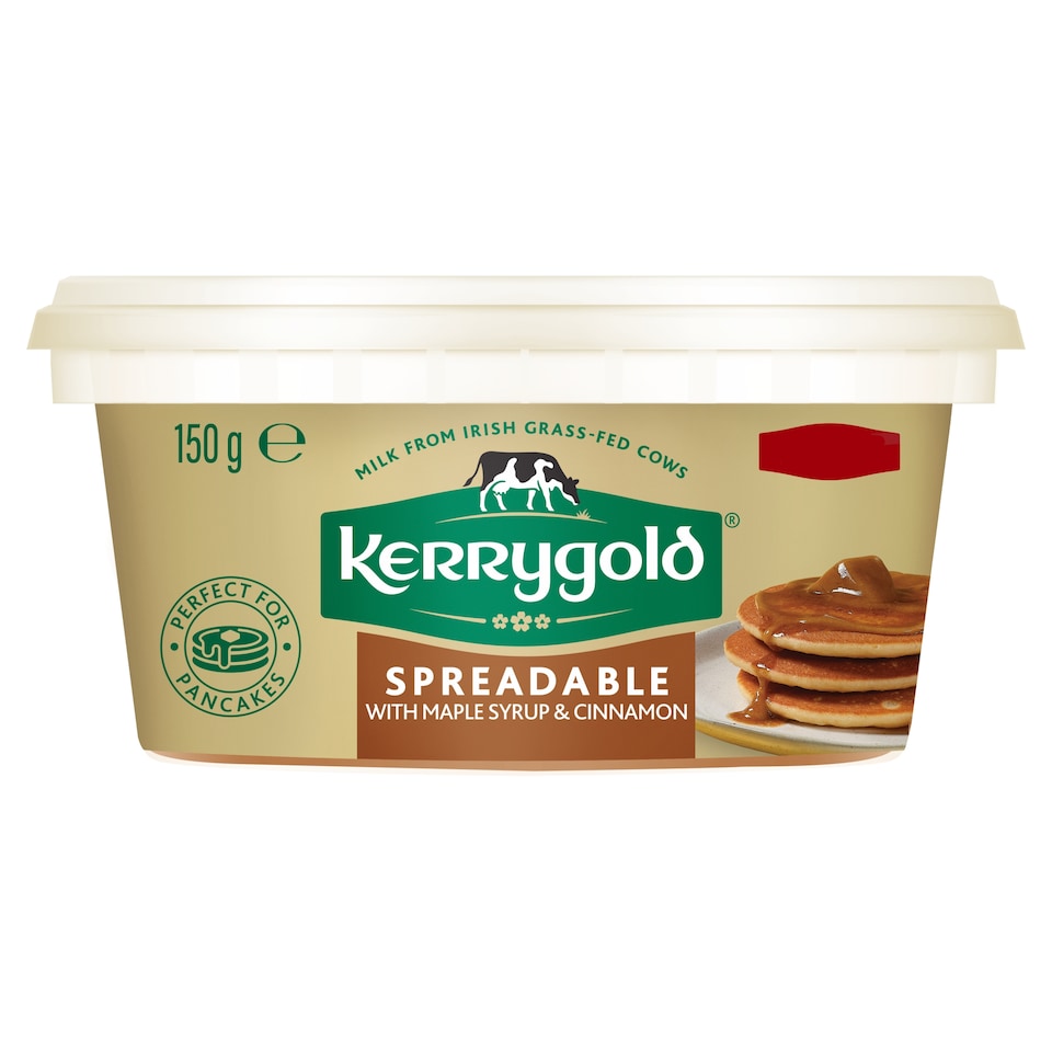 Kerrygold Spreadable Butter with Maple and Cinnamon 150g