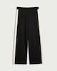 image 4 of F&F Girls Cotton Rich Wide Leg Joggers in Black