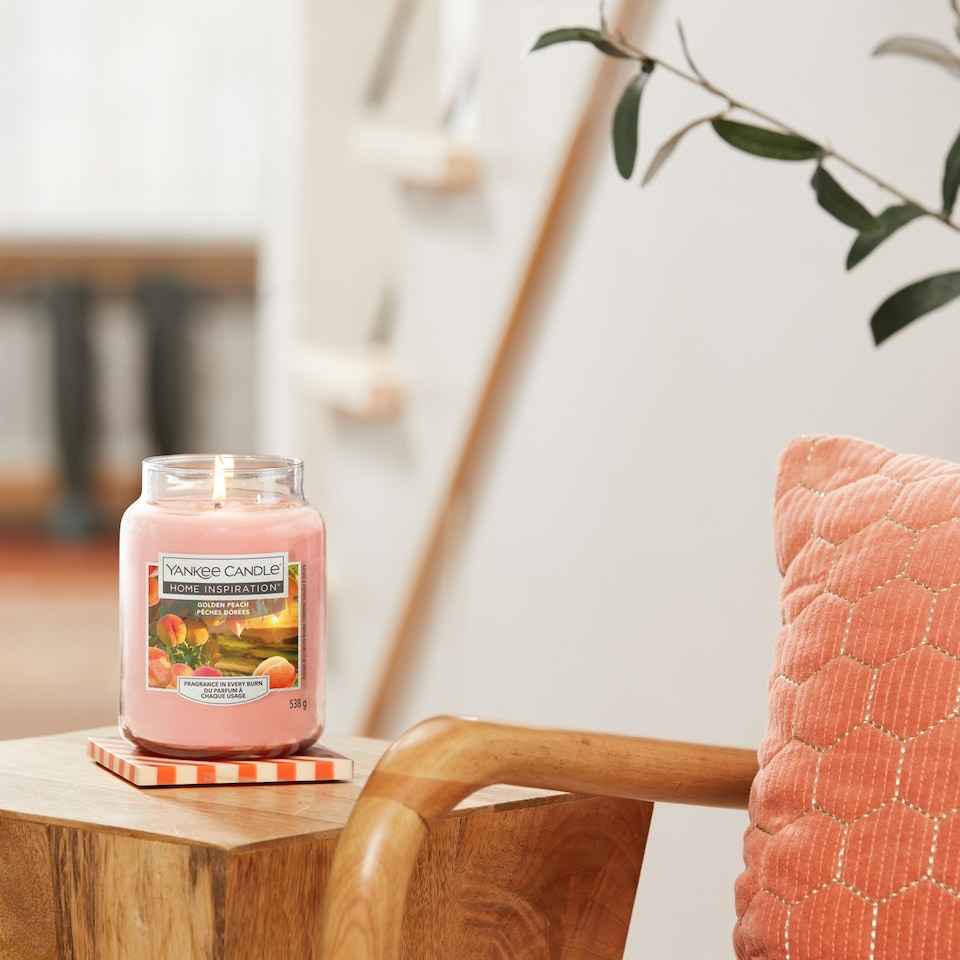 image 1 of Yankee Candle Golden Peach Large Jar 538g