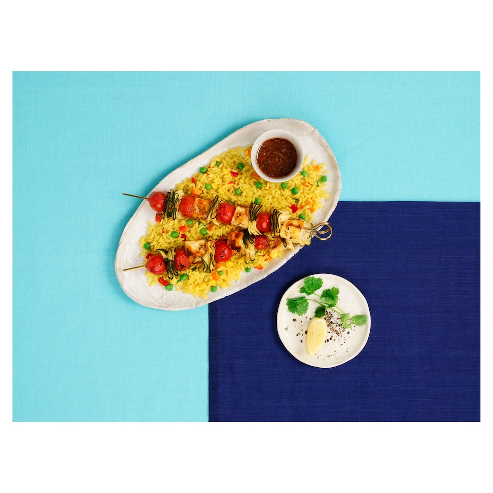 image 1 of Tilda Golden Vegetable Long Grain Rice 250g