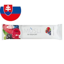 Tekmar Muesli Bar with Forest Fruit Flavor in Yoghurt Coating 30 g
