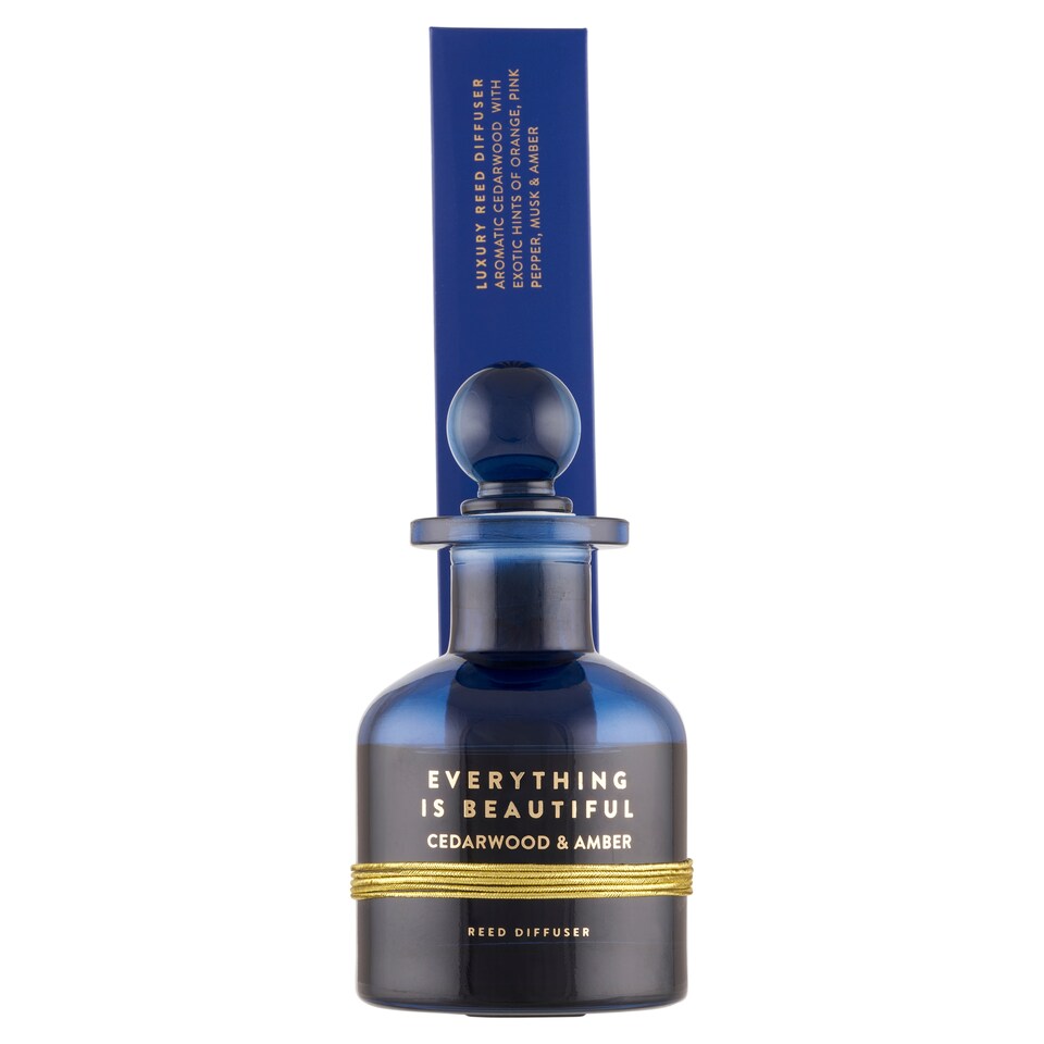 F&F Home Everything is Beautiful Cedarwood & Amber Scented Diffuser 100 ml