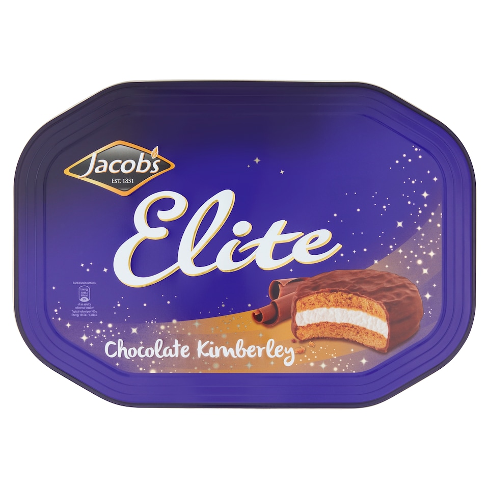 Jacob's Elite Chocolate Kimberley Biscuits 572G