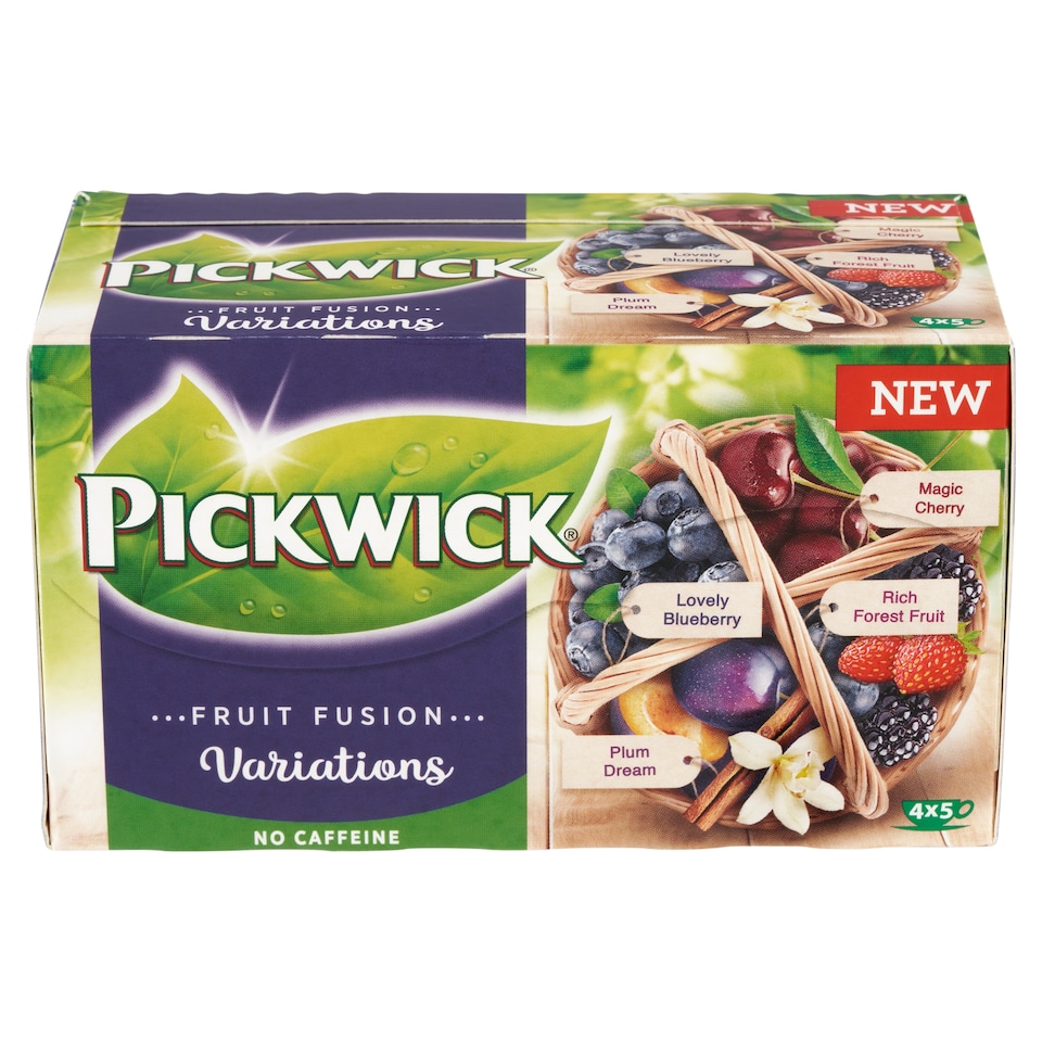 obrázok 1 z Pickwick Fruit Fusion Variations výber ovocnobylinných čajov 20 ks 38,75 g