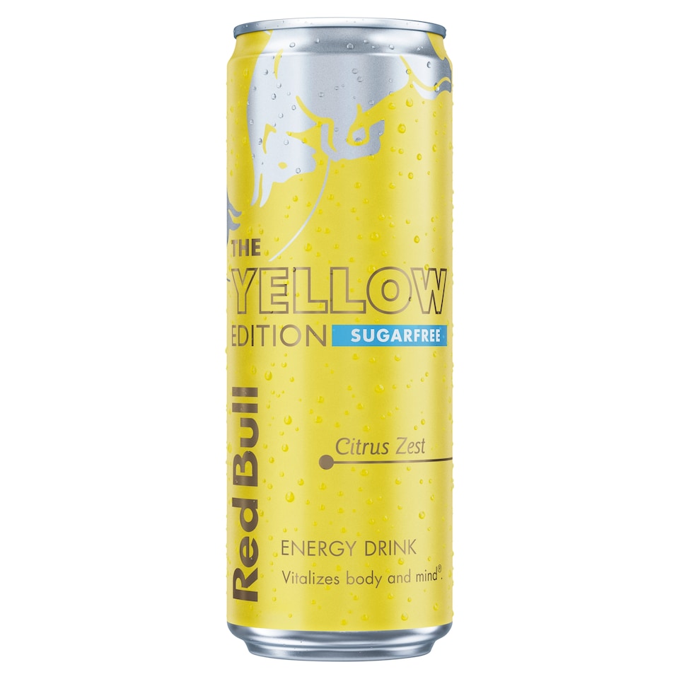 Red Bull Sugar Free Citrus Zest The Summer Edition Energy Drink 473ml