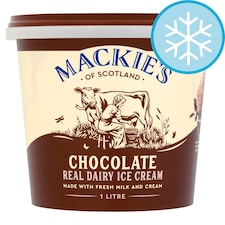 Mackie's Chocolate Ice Cream 1 Litre (L)