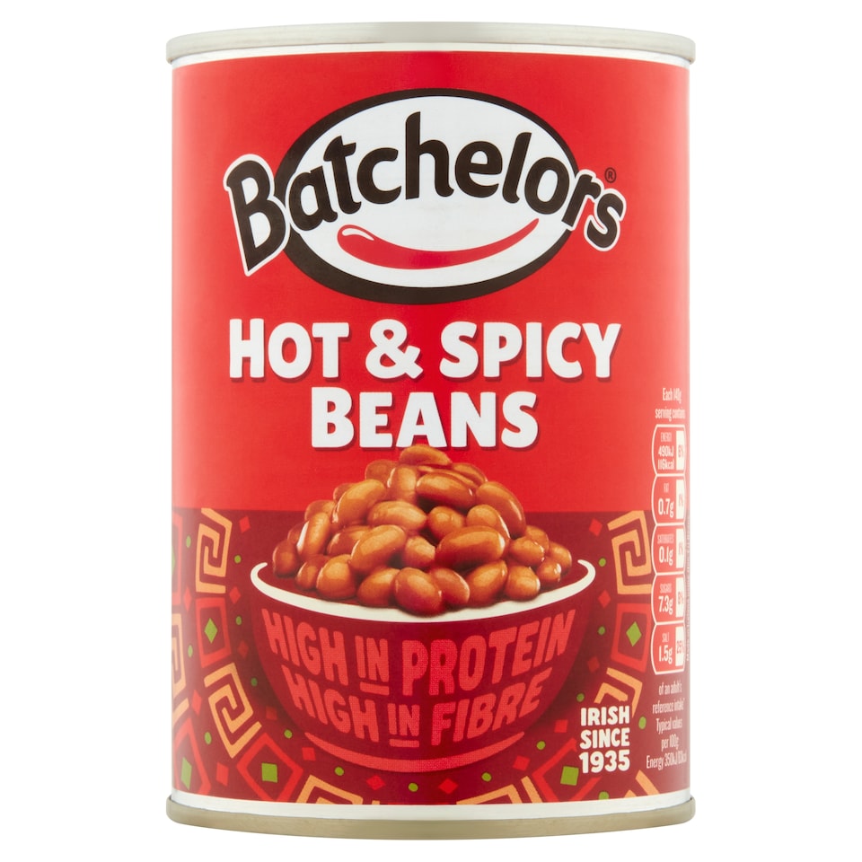 Batchelors Hot And Spicy Beans 420G
