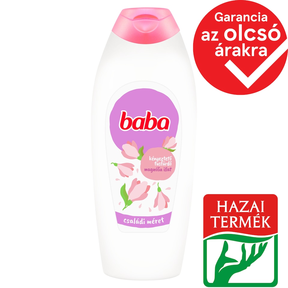 Baba magnólia illat kényeztető tusfürdő 750 ml