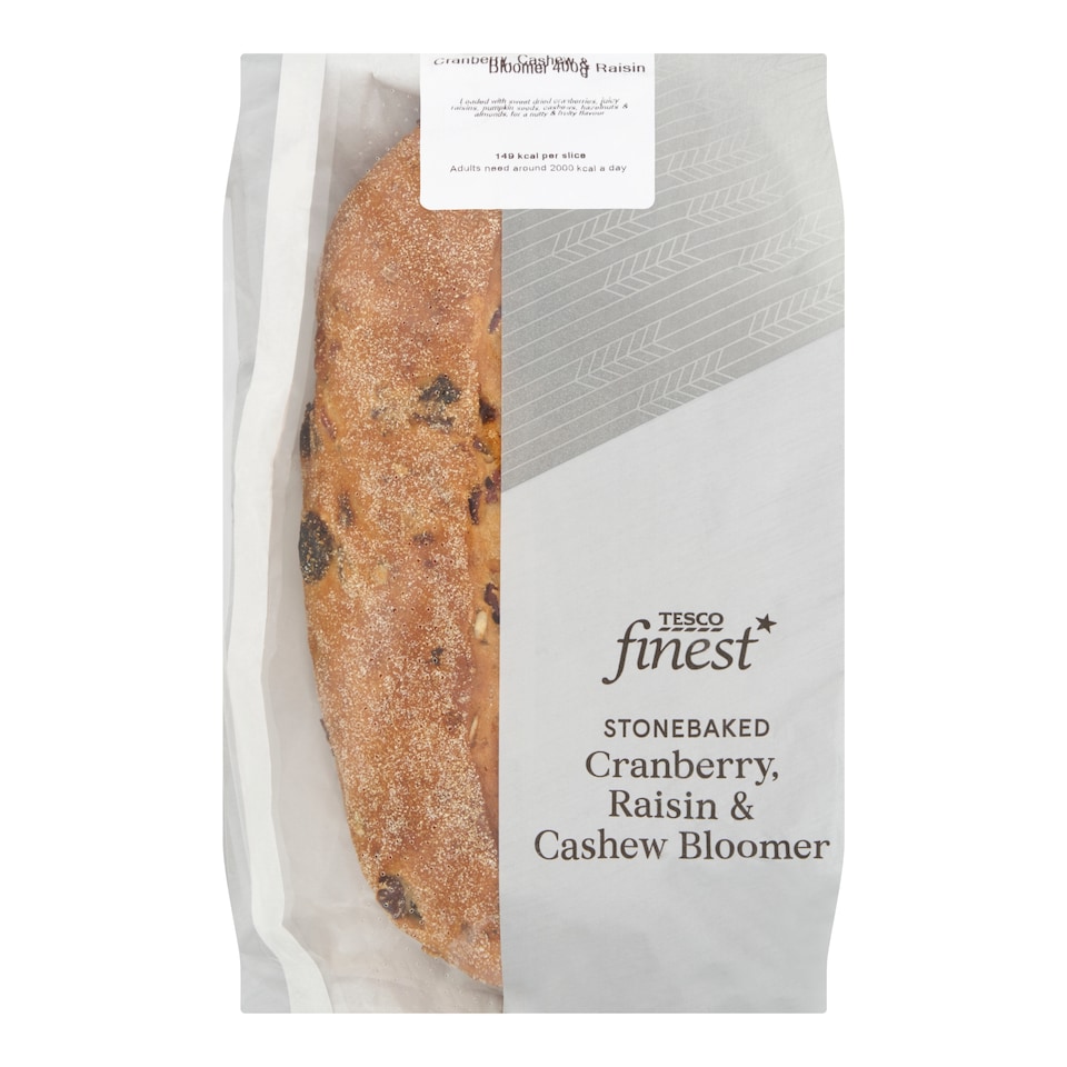 image 1 of Tesco Finest Cranberry Raisin & Cashew Bloomer