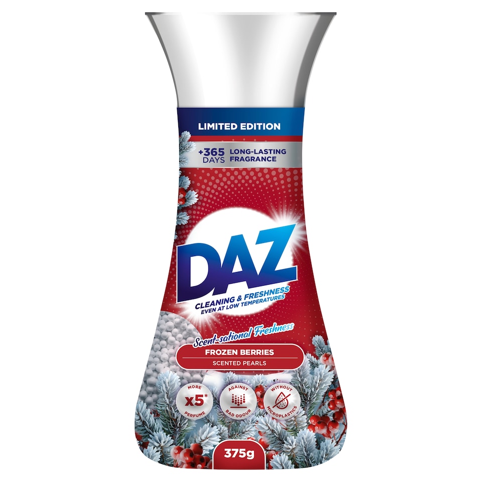 Daz Cleaning & Freshness Scent sectional Freshness Frozen Berries Scented pearls 375g