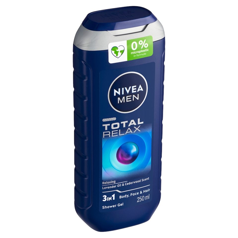 obrázok 1 z Nivea Men Total Relax 3 v 1 Sprchovací gél 250 ml