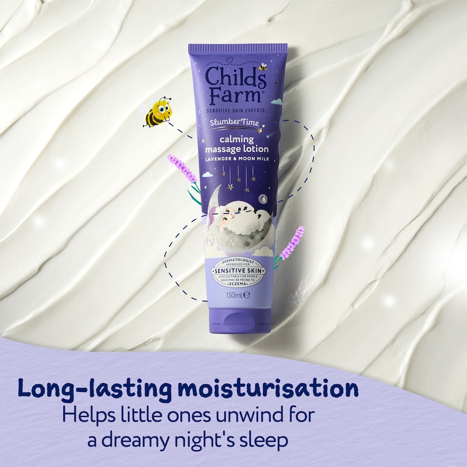 image 1 of Childs Farm Calm Massage Lotion Lavender & Moon 150Ml