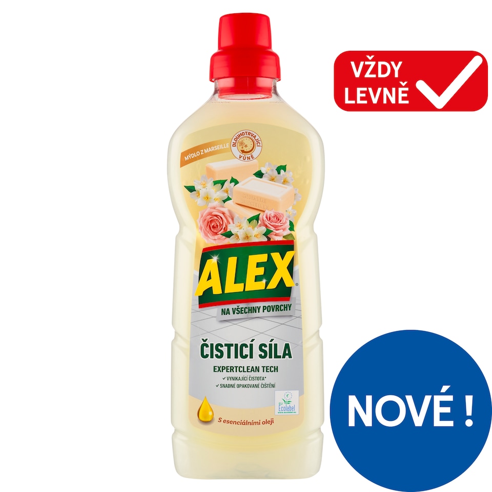 Obrázek 1 pro produkt ALEX Na všechny povrchy čisticí síla 1l