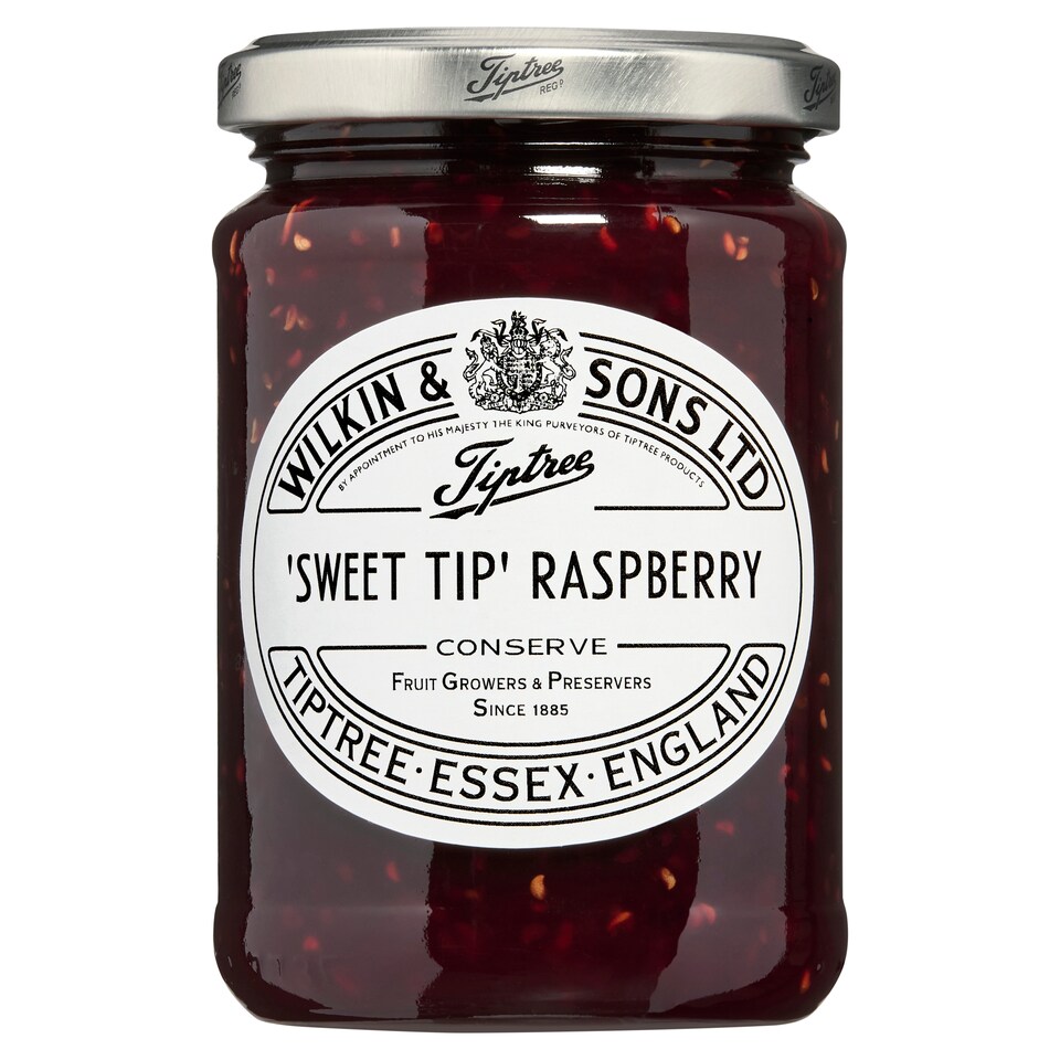 image 1 of Tiptree Sweet Tip Raspberry Conserve 340g