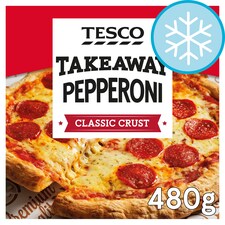 Tesco Takeway Pepperoni Pizza 480G
