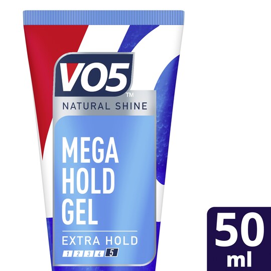 Vo5 Mega Hold Styling Gel 50Ml Tesco Groceries