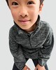 image 3 of F&F Boys Half Zip High Neck Jumper in Grey Marl