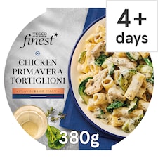 Tesco Finest Chicken Primavera Tortiglioni 380g