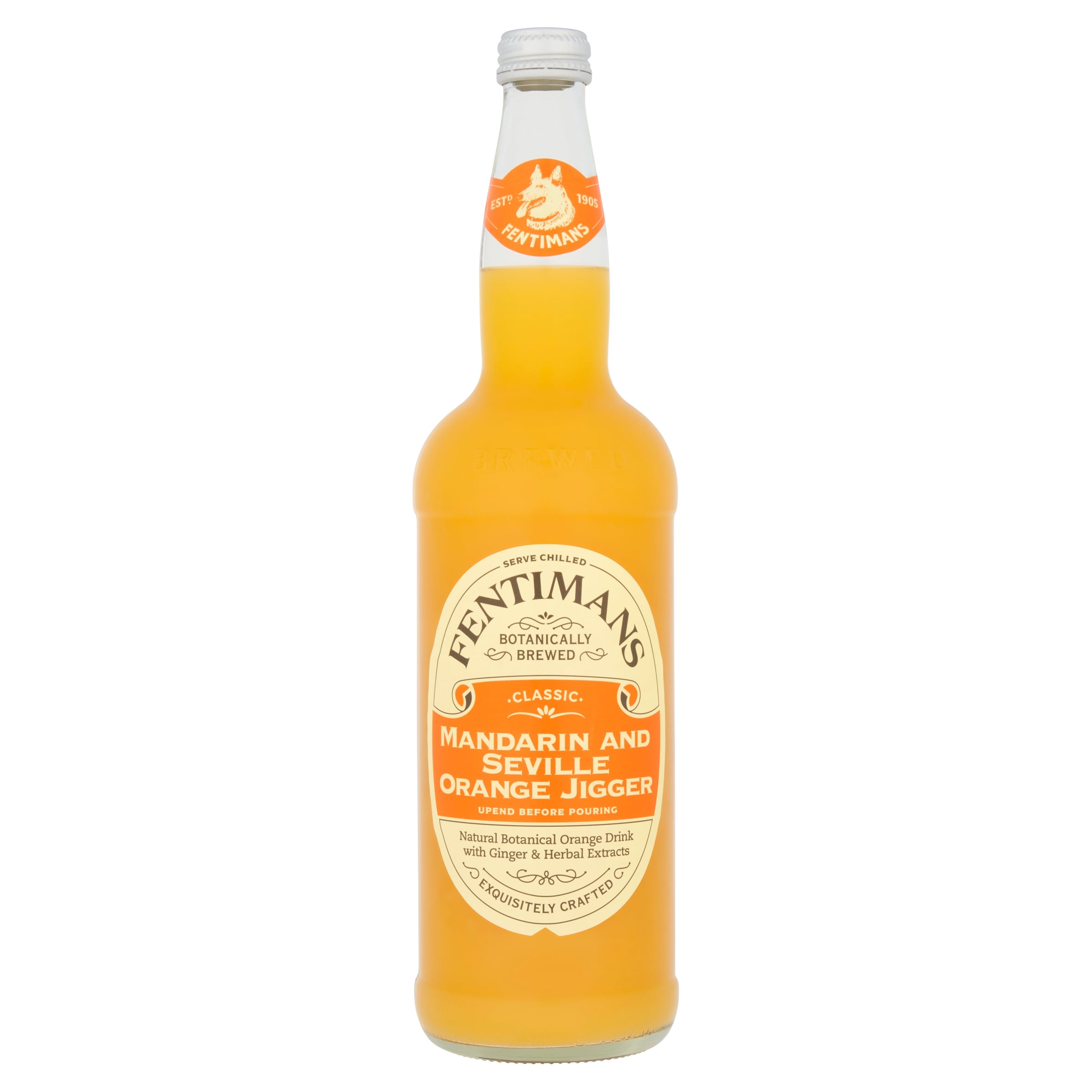 Fentimans Mandarin and Seville Orange Jigger 750ml