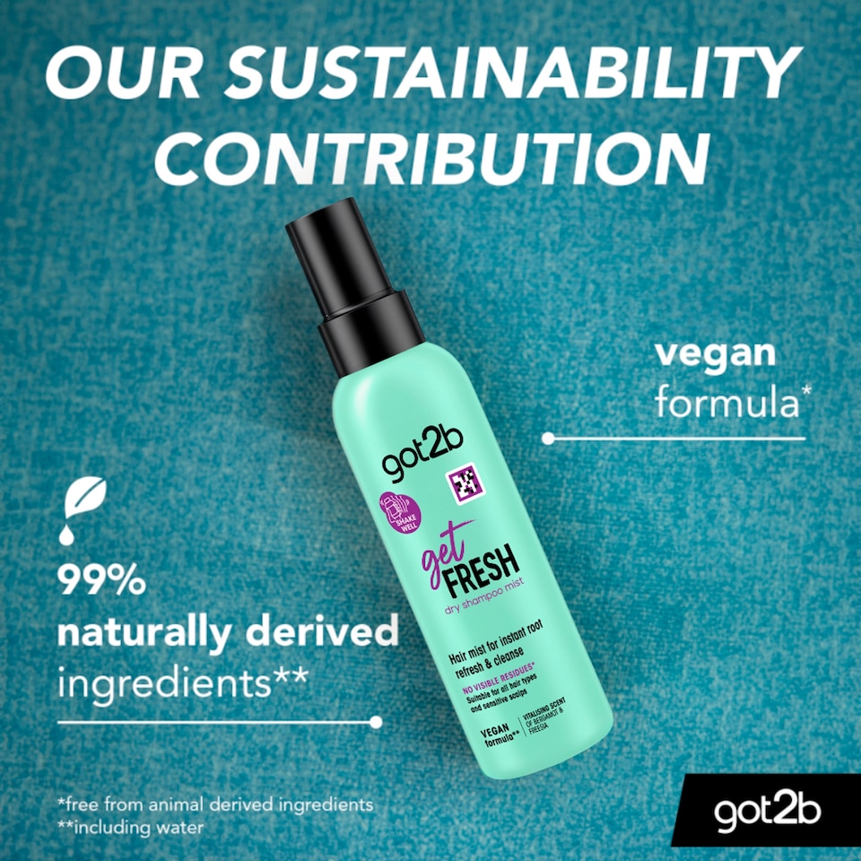 image 1 of GOT2B Get Fresh Hair Mist 150ml