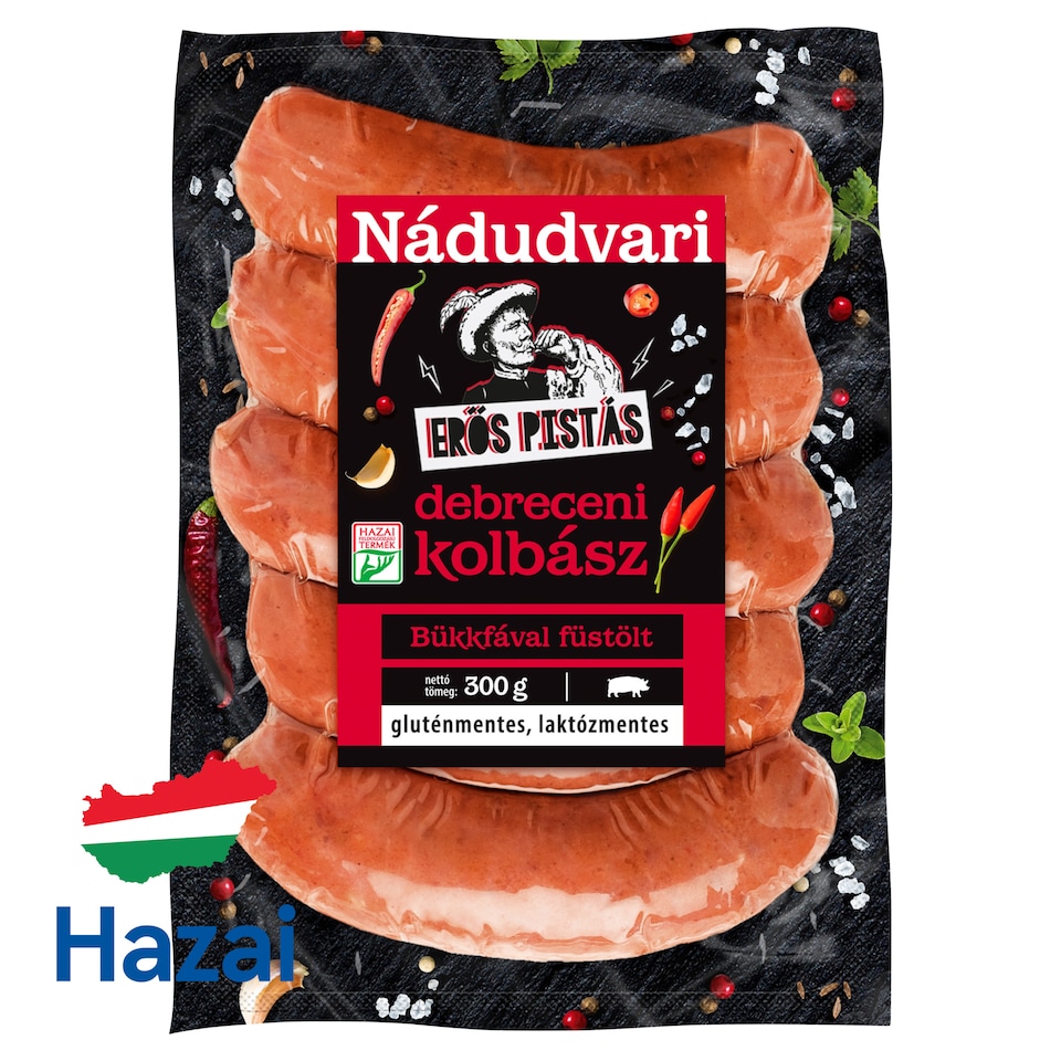 Nádudvari Erős Pistás debreceni kolbász 300 g