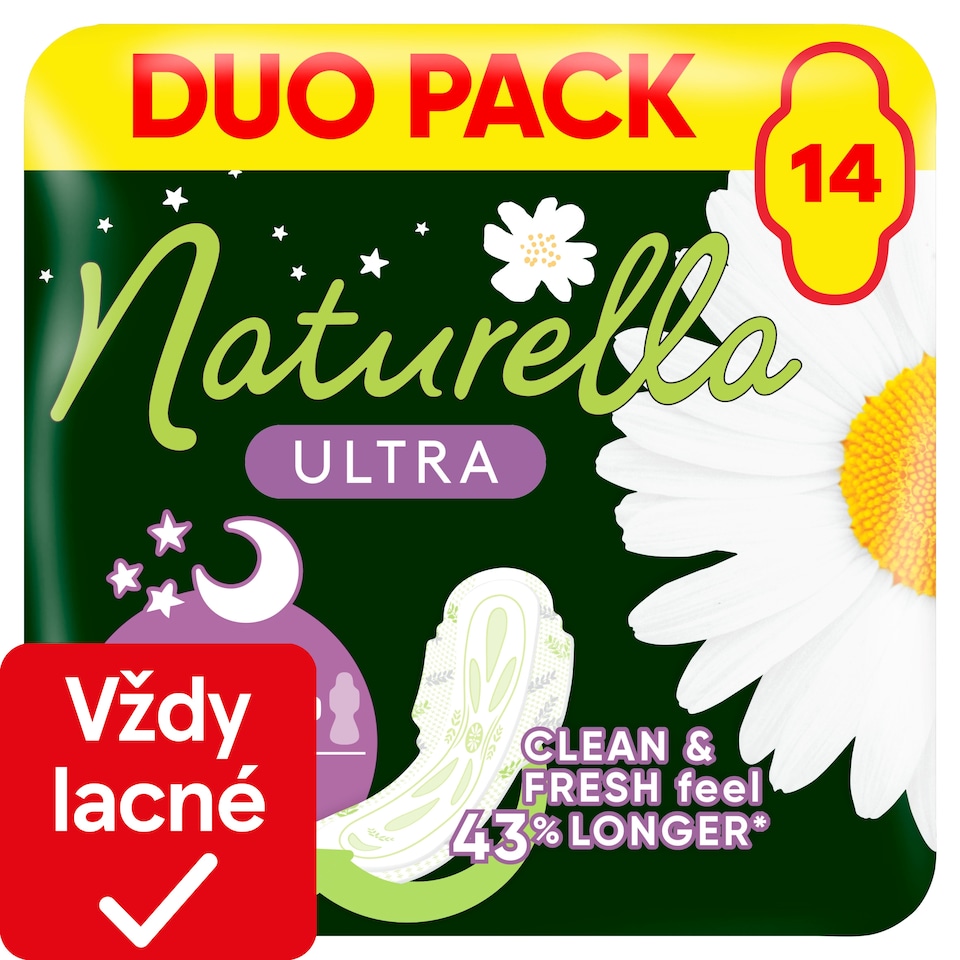 obrázok 1 z Naturella Ultra vložky s krídelkami Night – veľkosť 4 14 ks