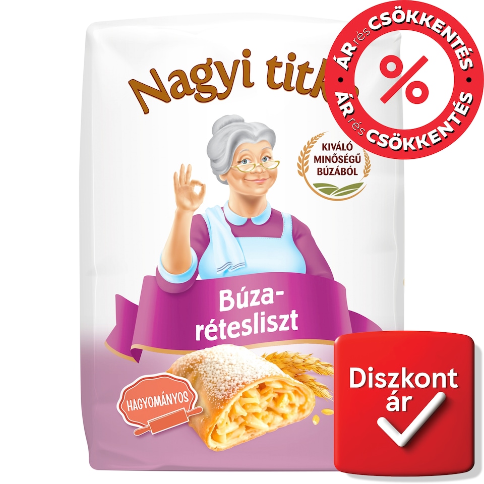 Nagyi titka Wheat Pastry Flour 1 kg