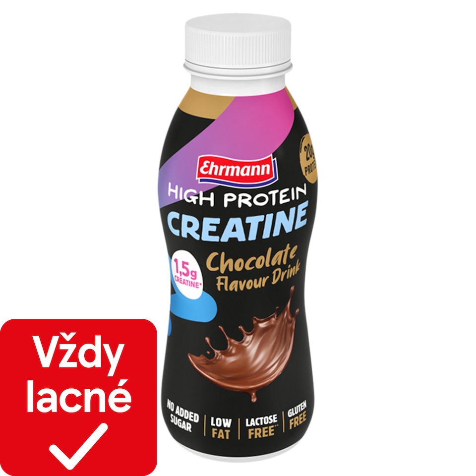 Ehrmann High Protein Creatine Chocolate Flavour Drink 330 ml