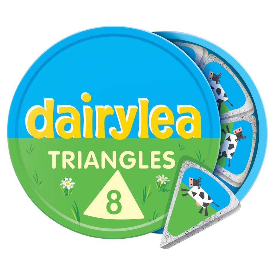 image 1 of Dairylea Cheese Spread Triangles 8 pack 8x15.6G