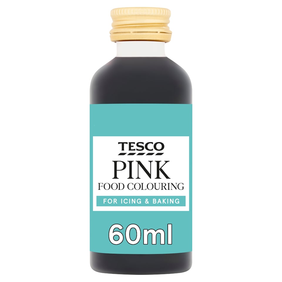 Tesco Pink Food Colouring 60ml