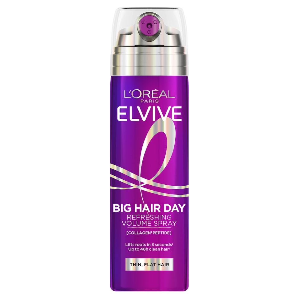 image 1 of L'Oreal Paris Elvive Big hair day refreshing volume spray 200ml