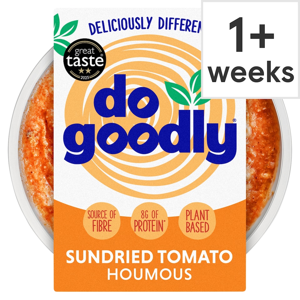 image 1 of Do Goodly Sun Dried Tomato Houmous 150g