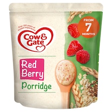 Cow & Gate Red Berry Wholegrain Porridge 200G