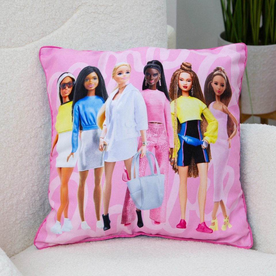 image 1 of Barbie Square Cushion