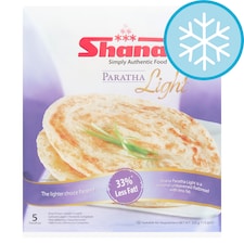 Shana Paratha Plain 30% Reduced Fat 325G