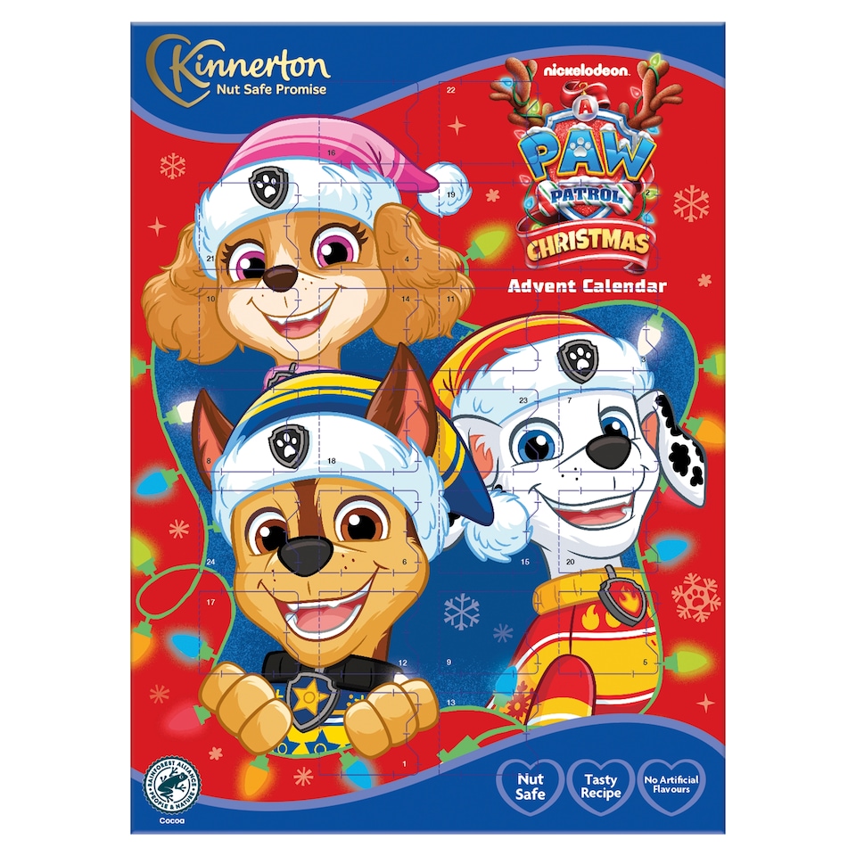 Kinnerton Paw Patrol Advent Calendar 40G