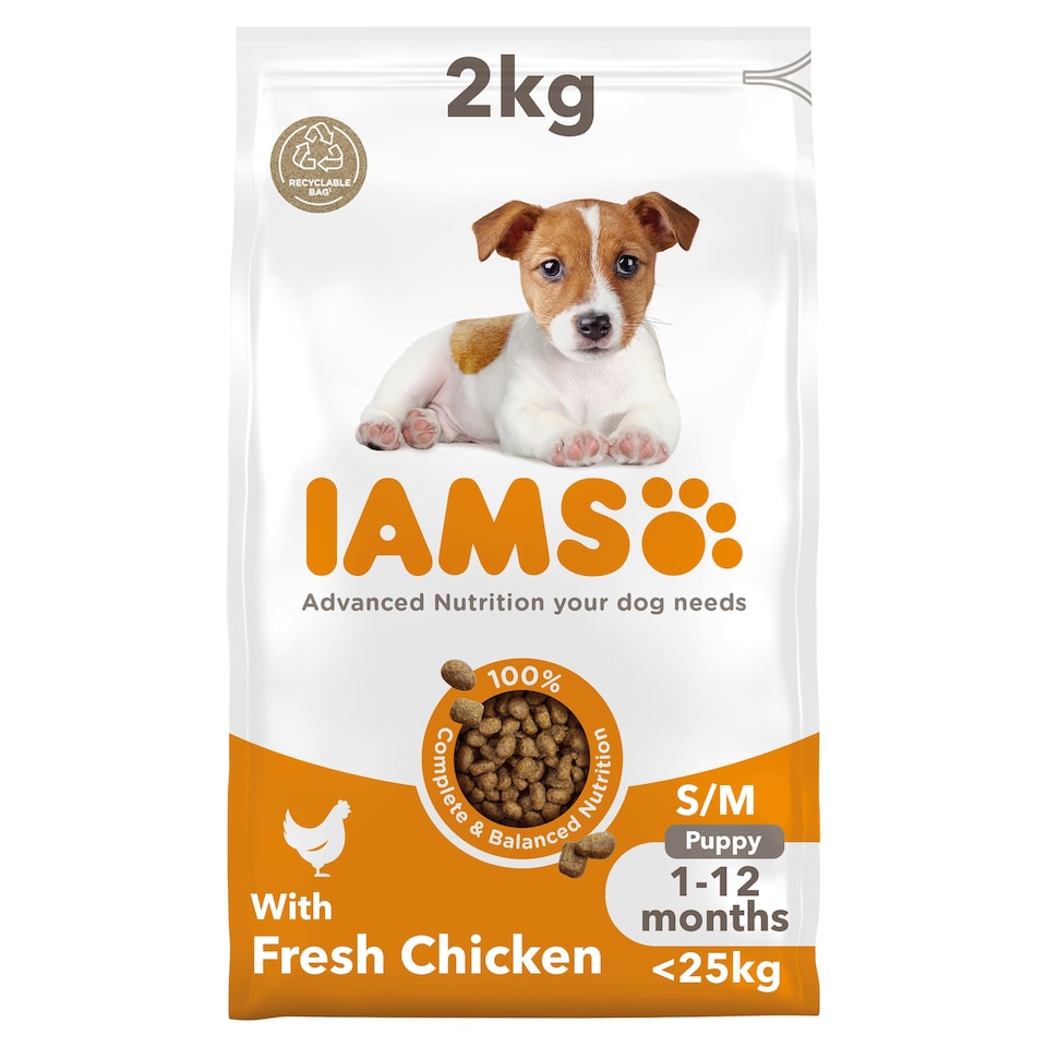 IAMS Puppy Small/Medium Chicken 2Kg