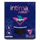 image 1 of Intimawear By Bodyform Bikini Black Size Small