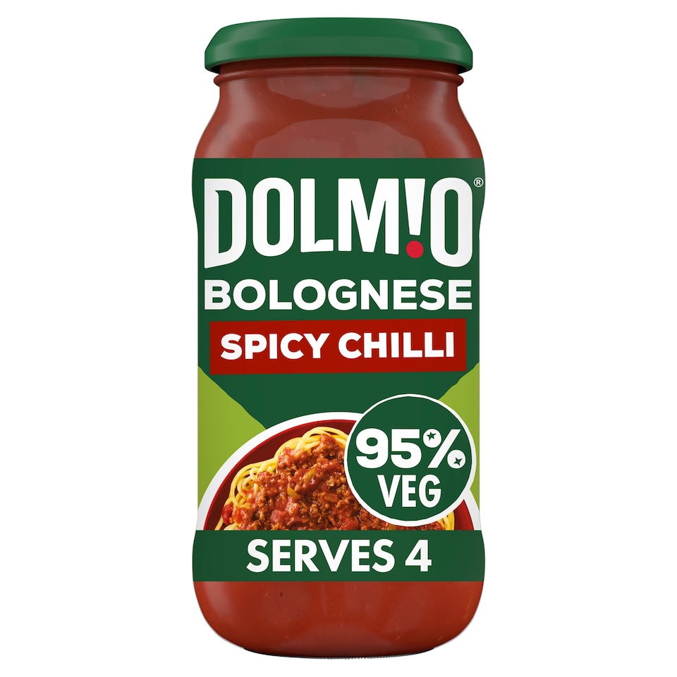 image 1 of Dolmio Bolognese Spicy Chilli Pasta Sauce 450g