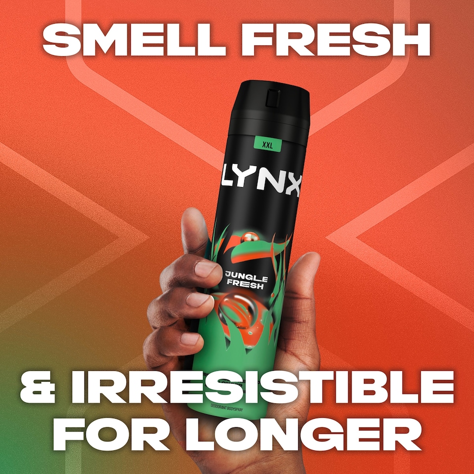 image 1 of Lynx Jungle Fresh Bodyspray Deodorant for Men 250ml
